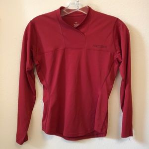 Arc'teryx long sleeve shirt. 100% polyester.